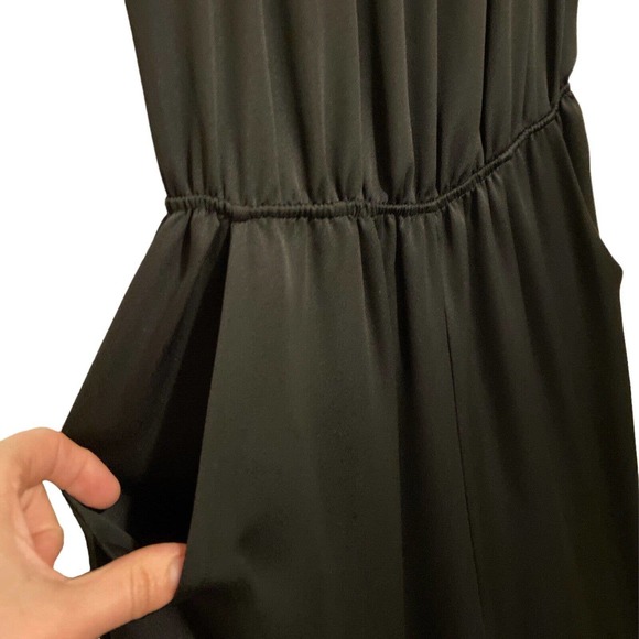 Tyche Black‎ Wide Leg Women's Jumpsuit Pockets Size Small - Picture 3 of 5